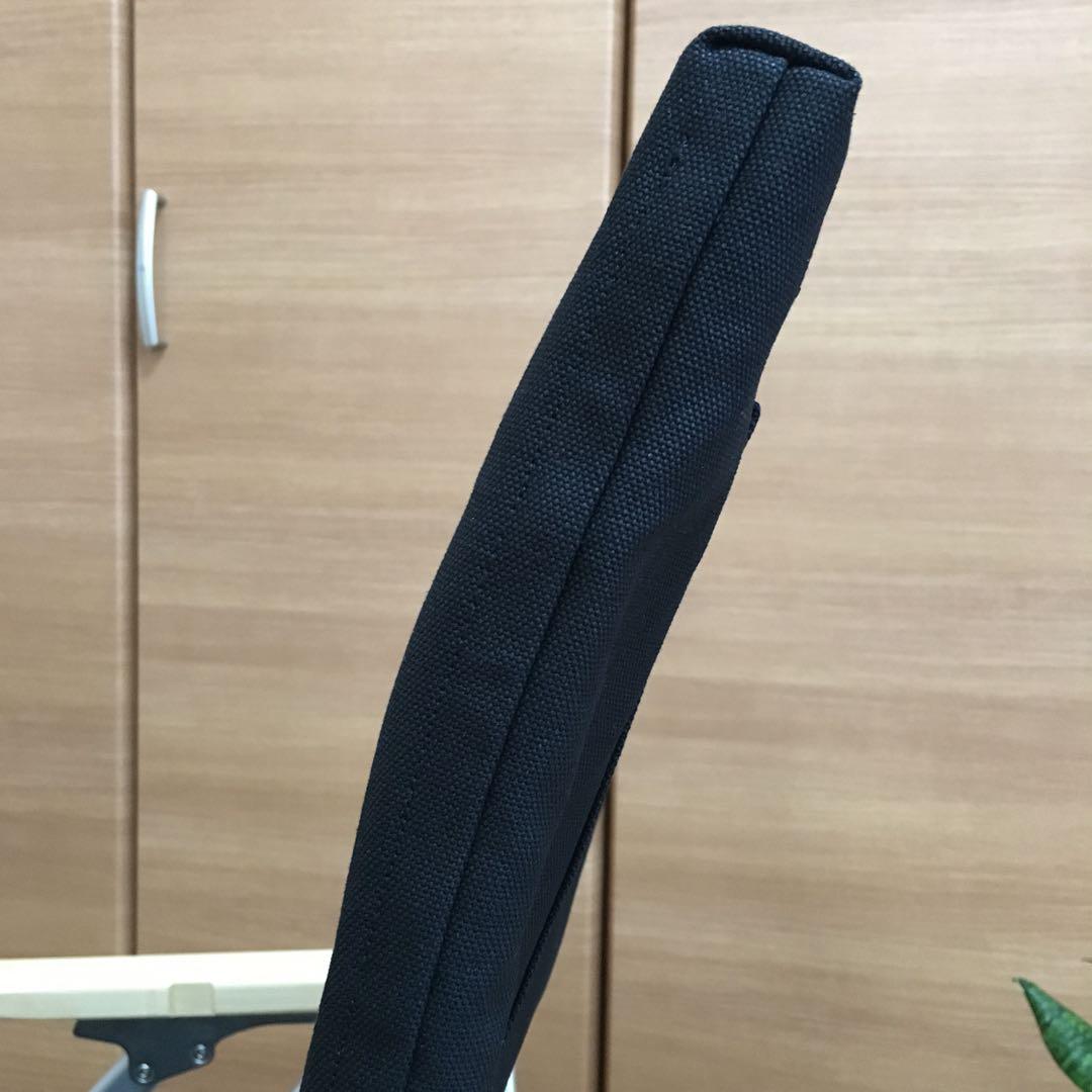 2枚 ブラック ポケット付き 8号帆布 カバー ローチェア30 スノーピーク