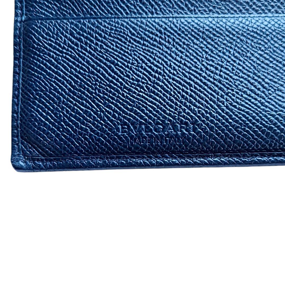 BVLGARI　ブルガリ　長財布　メンズ　二つ折り畳み長財布　お札入れ　ブランド