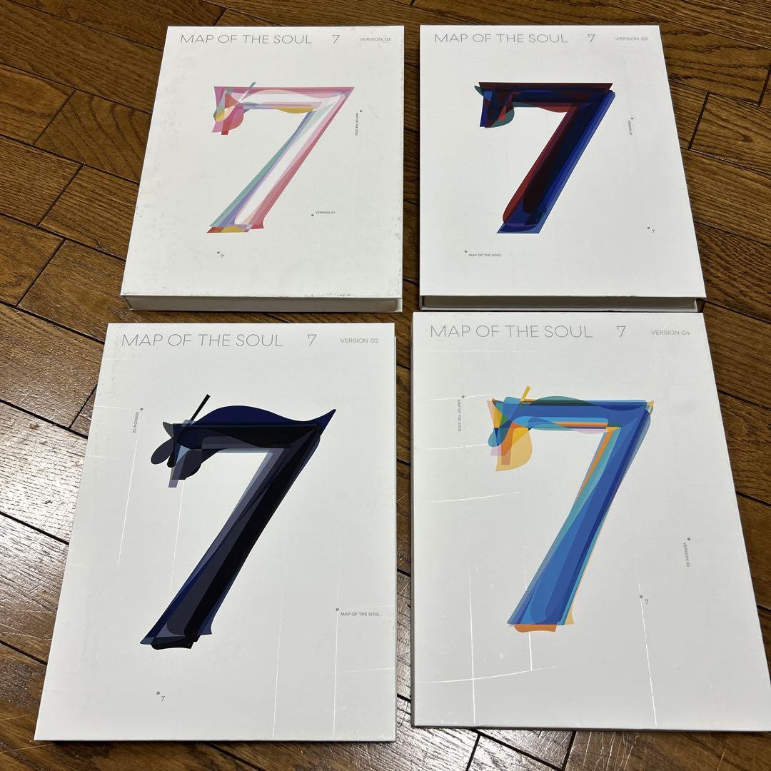 MAP OF THE SOUL : 7 [輸入盤][4形態セット][CD] - BTS