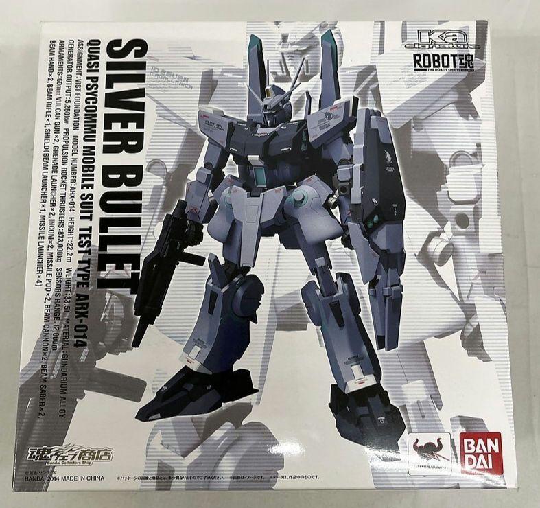 BANDAI - ROBOT魂（Ka signature）シルヴァ・バレト(魂ウェブ限定) P-Bandai ROBOT魂 x Ka signature (Side MS) SILVER BULLET