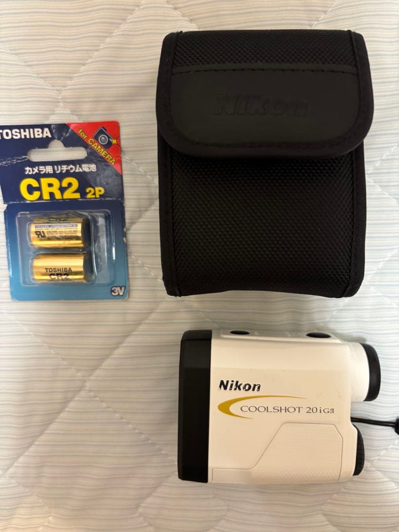 Nikon COOLSHOT 20i GⅡ ゴルフ用距離計 本体とケース　電池付