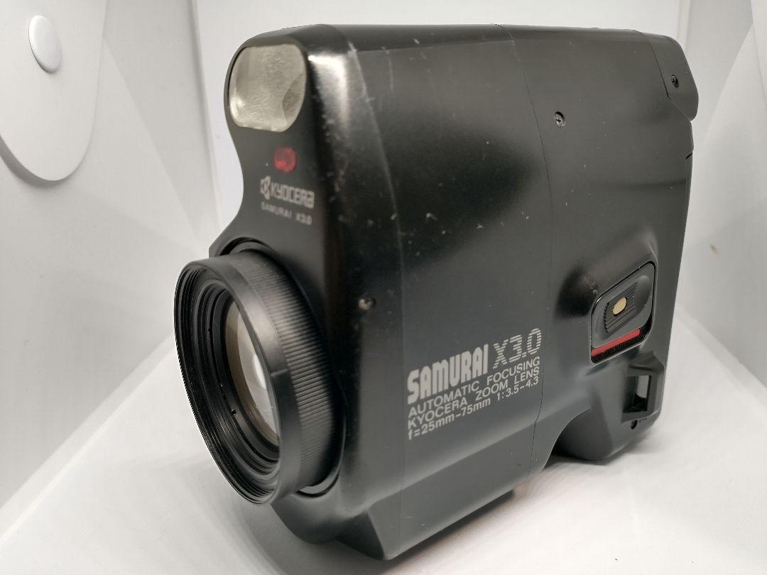 Kyocera 京セラ SAMURAI サムライ X3.0 ハーフサイズカメラ KYOCERA SAMURAI x3.0【完動品】【レア❗️】ハーフカメラ – Ein