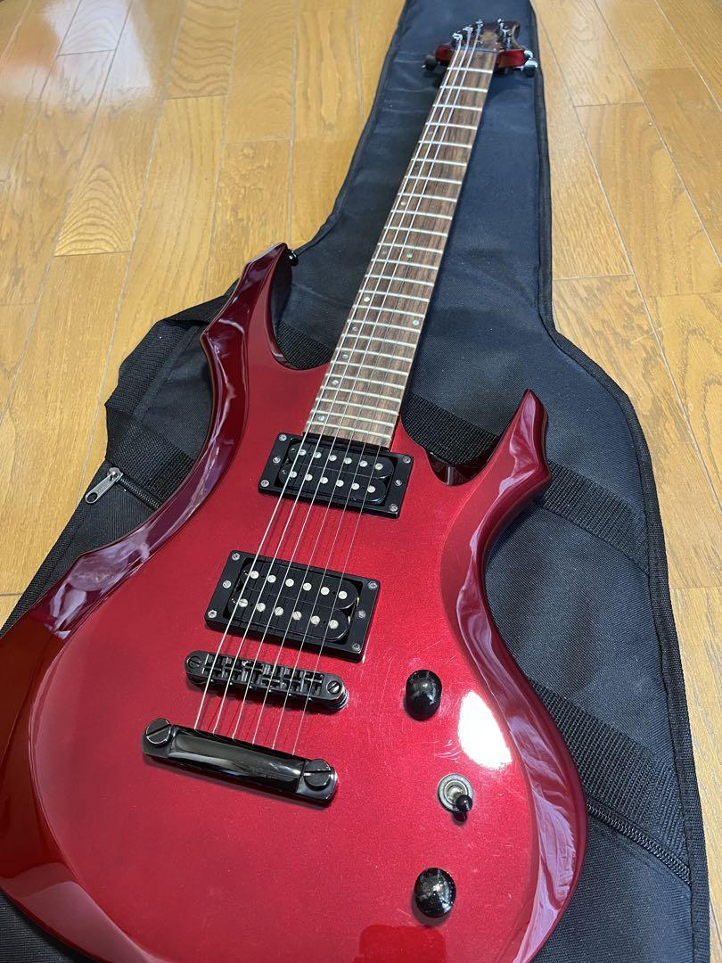 可 ESP エレキギター 赤 レッド grass roots ESP
