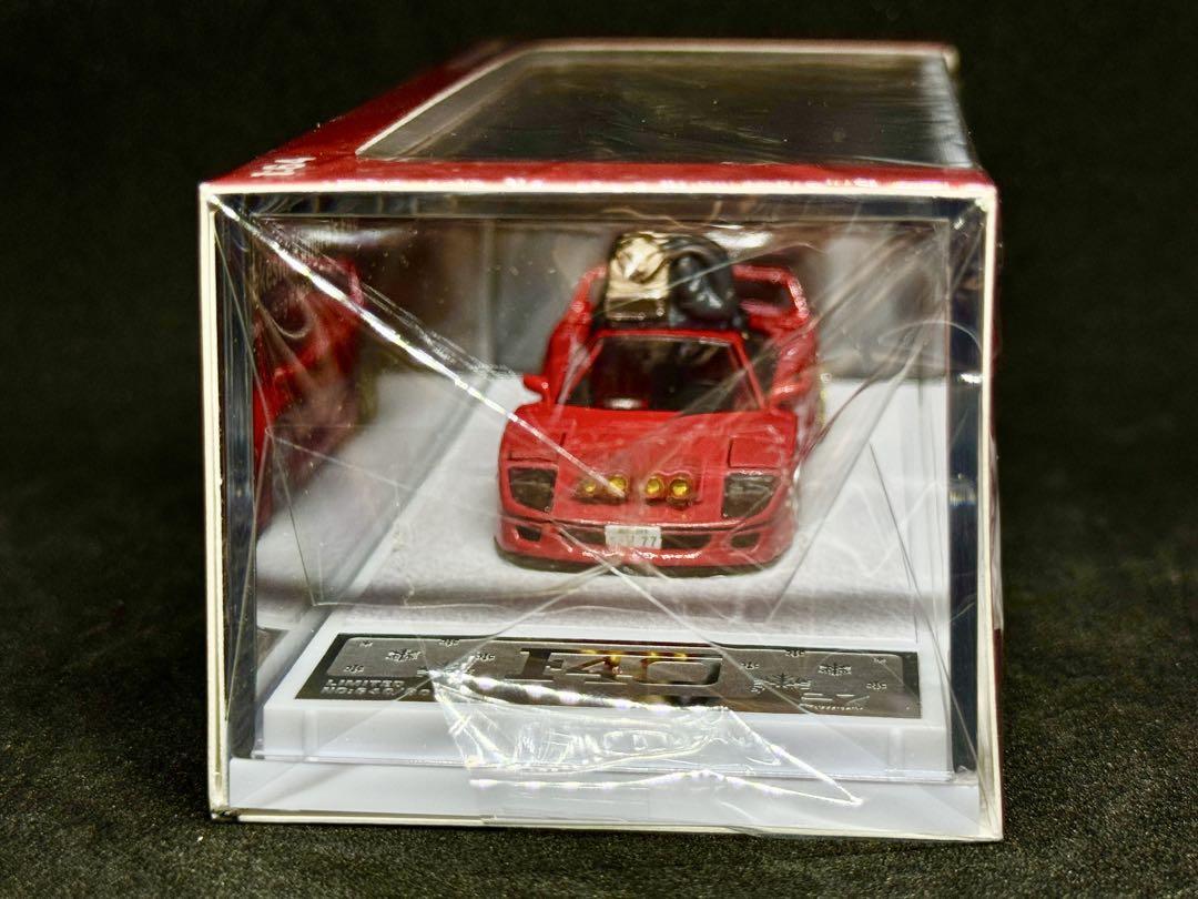 ☆800台限定☆1/64 フェラーリ F40 木村武史 スノードリフト ミニカー