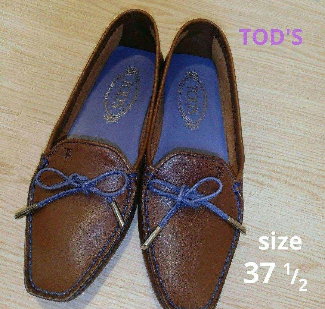 TOD'S トッズ ドライビングシューズ レディース 37ハーフ