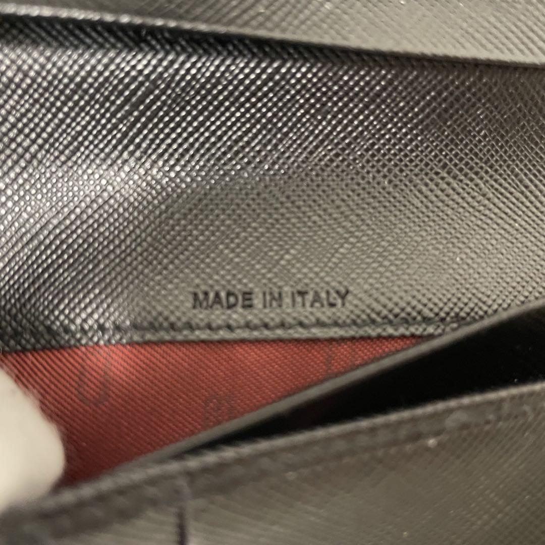 【美品】ETRO 長財布　ゴールド金具　ブラック　レザー　ペイズリー