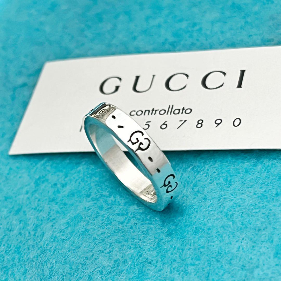 極美品‼️GUCCI 指輪 ゴーストリング 13号 - メルカリ