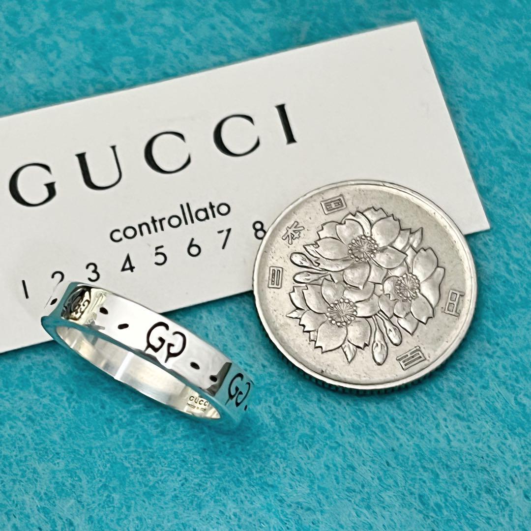 の*あ様 グッチのゴーストリング　13号 GUCCI ガーデン ゴースト リング 13号 蛇 ヘビ 指輪 グッチ