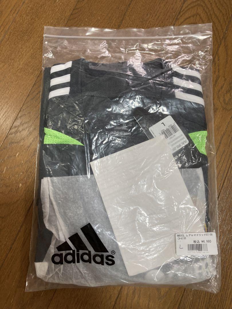 adidas レアルマドリードユニホーム　US Lサイズ　未開封品