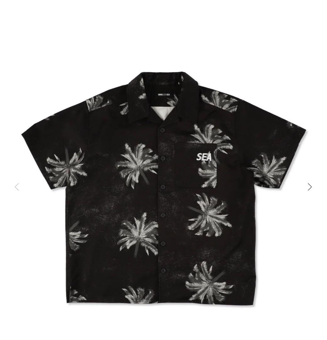 WIND AND SEA Palm Tree S/S Shirt Black