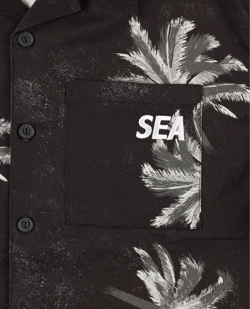 WIND AND SEA Palm Tree S/S Shirt Black