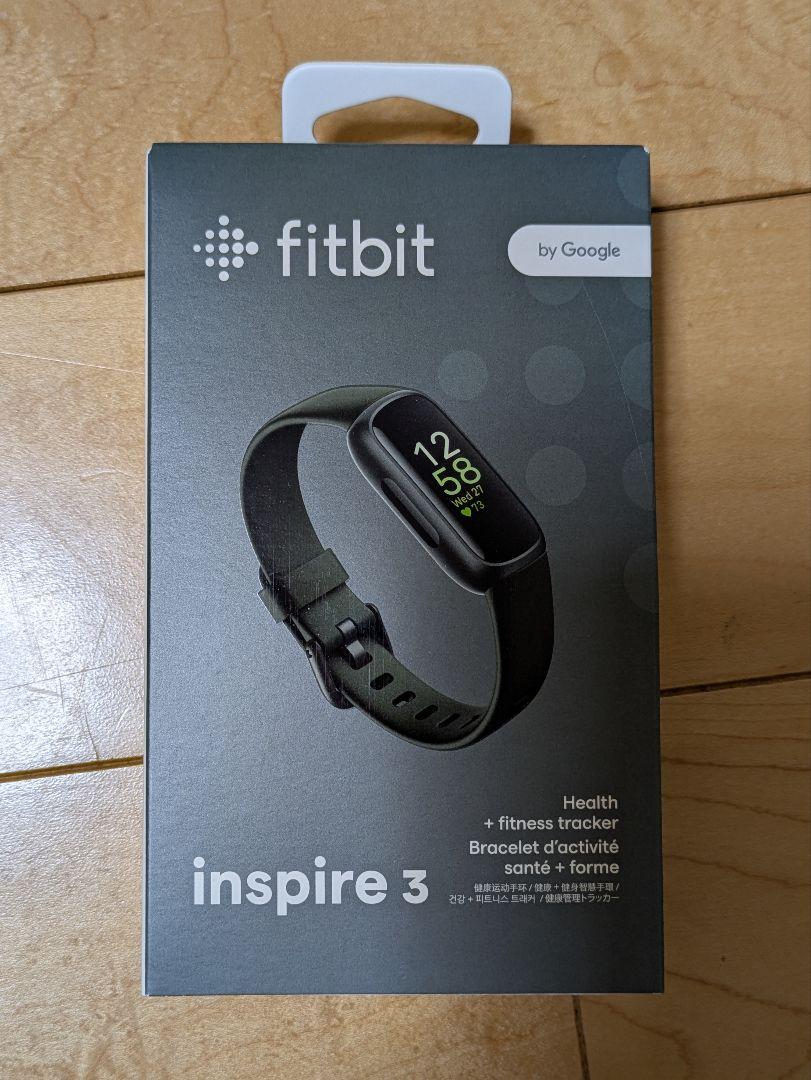 Fitbit Inspire 3 ブラック 本体