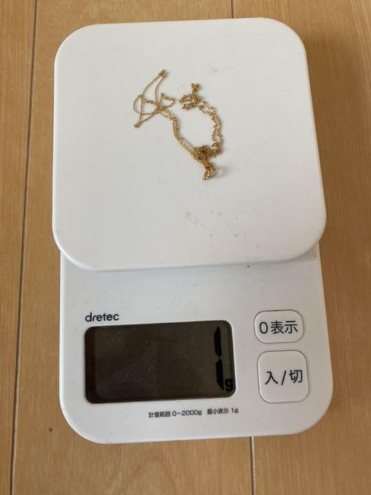 18k 刻印あり 750 h25xZ-m62073573695 金ネックレス 特価豊富な