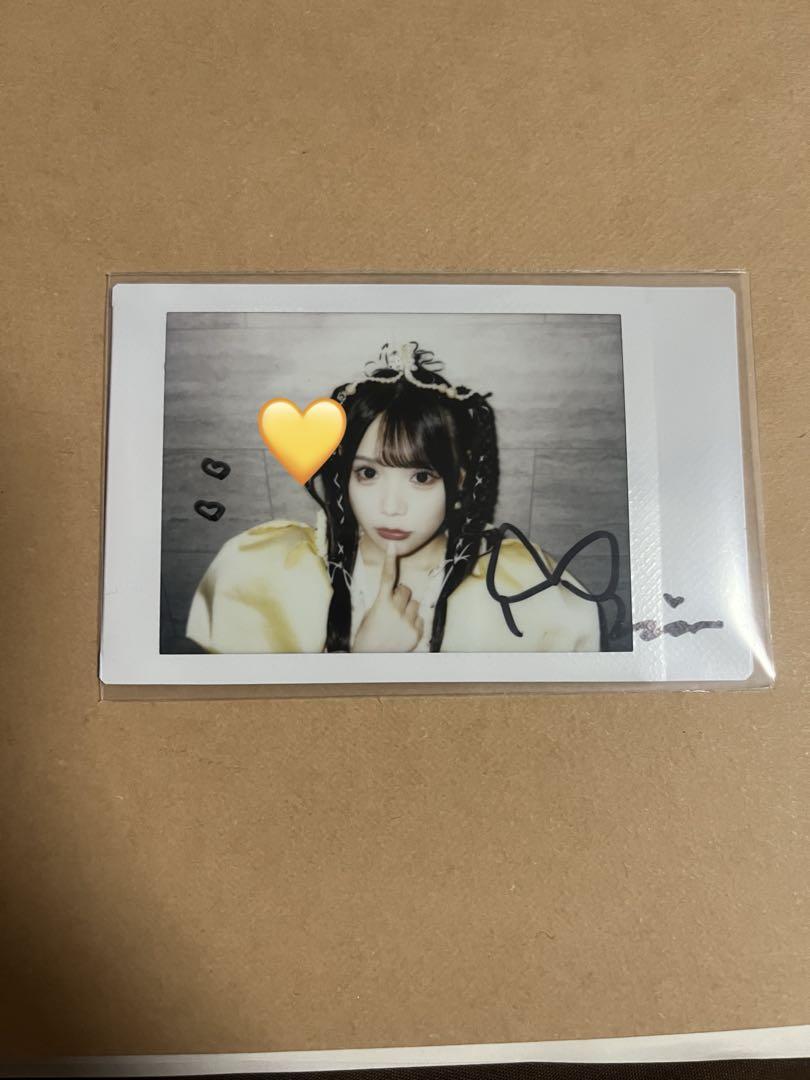 古澤里紗　チェキ