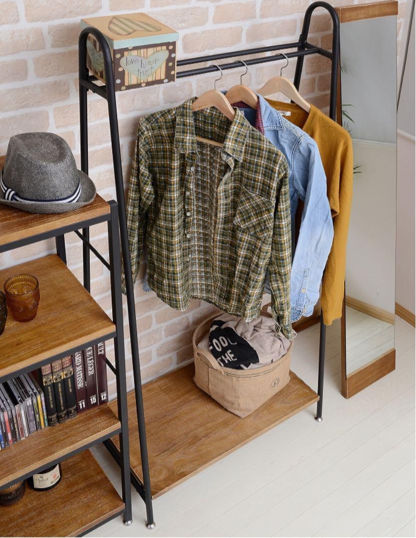 【送料無料】Antique Process Hanger Rack