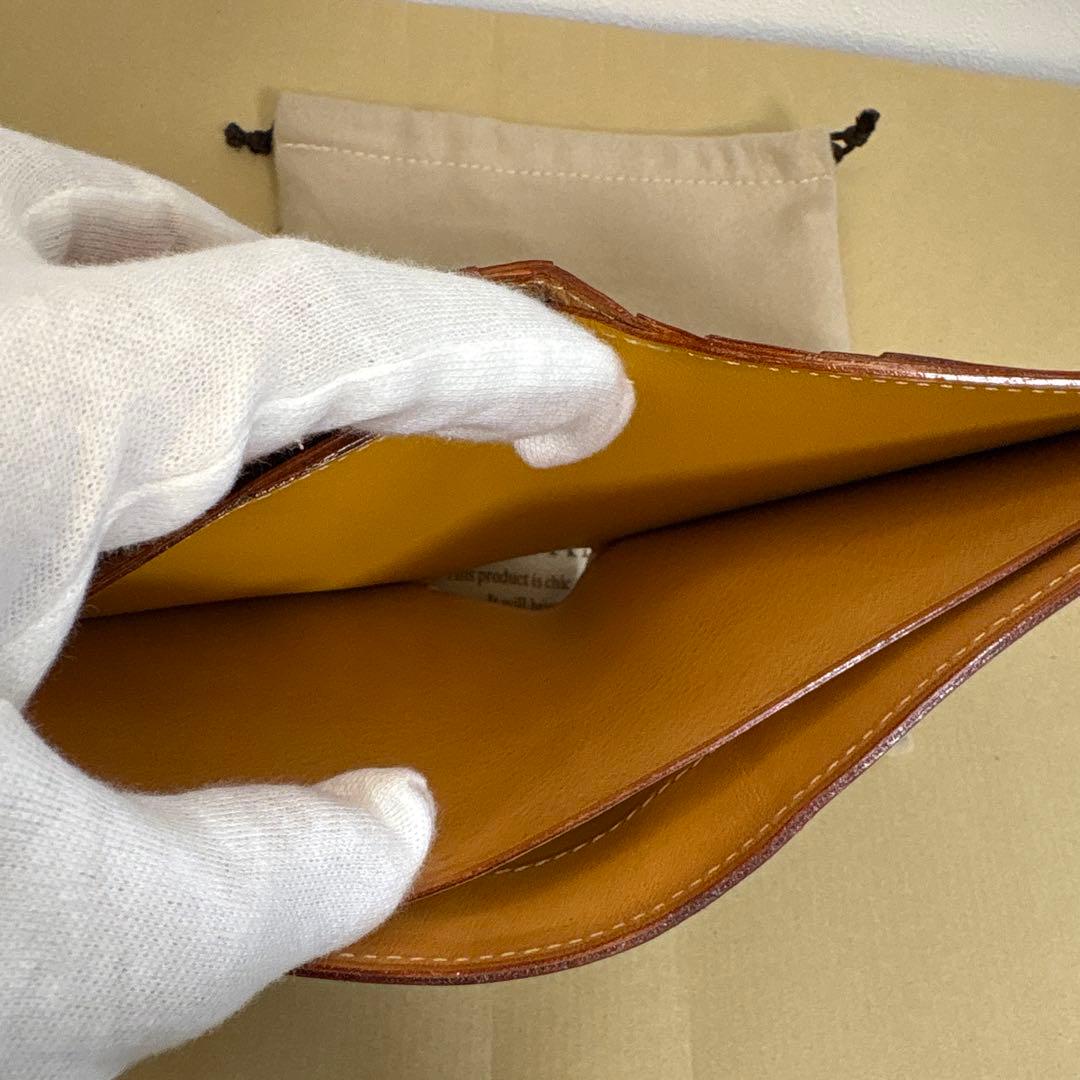 GANZO シンブライドル 大型二つ折り財布 ヘーゼル GANZO シンブライドル 大型二つ折り財布 ヘーゼル