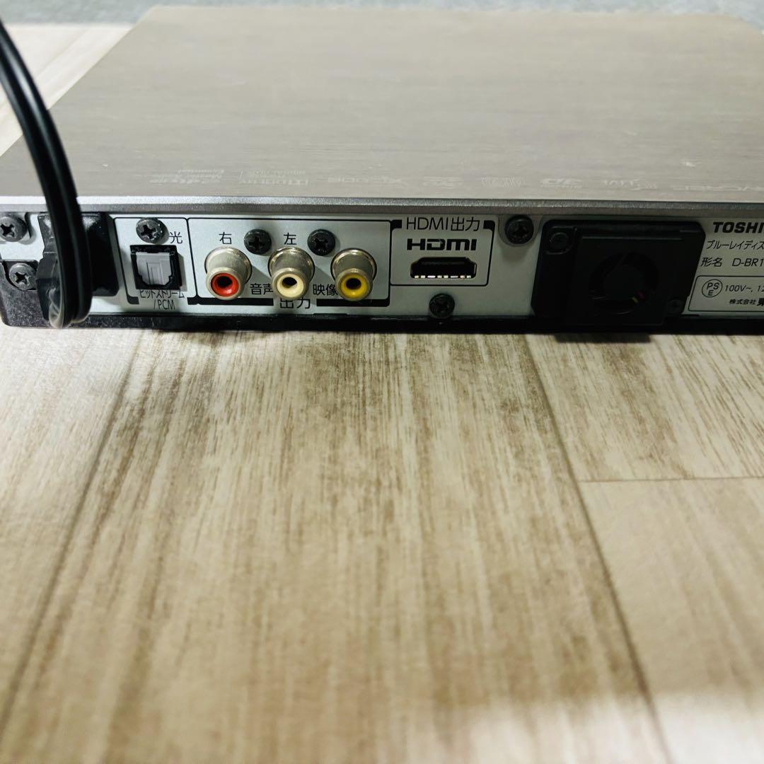 東芝 REGZA レグザ ブルーレイ D-BR1 ディスクプレーヤー ライター