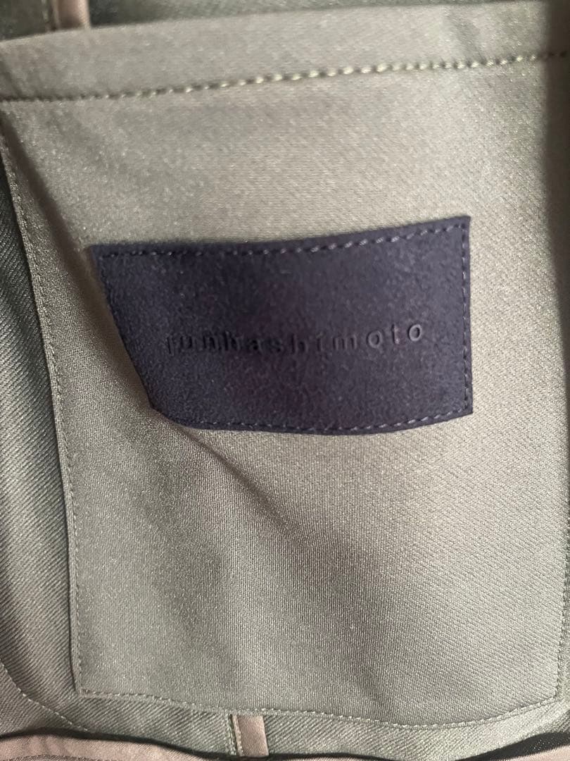 junhashimotoダークグリーン テーラードジャケット