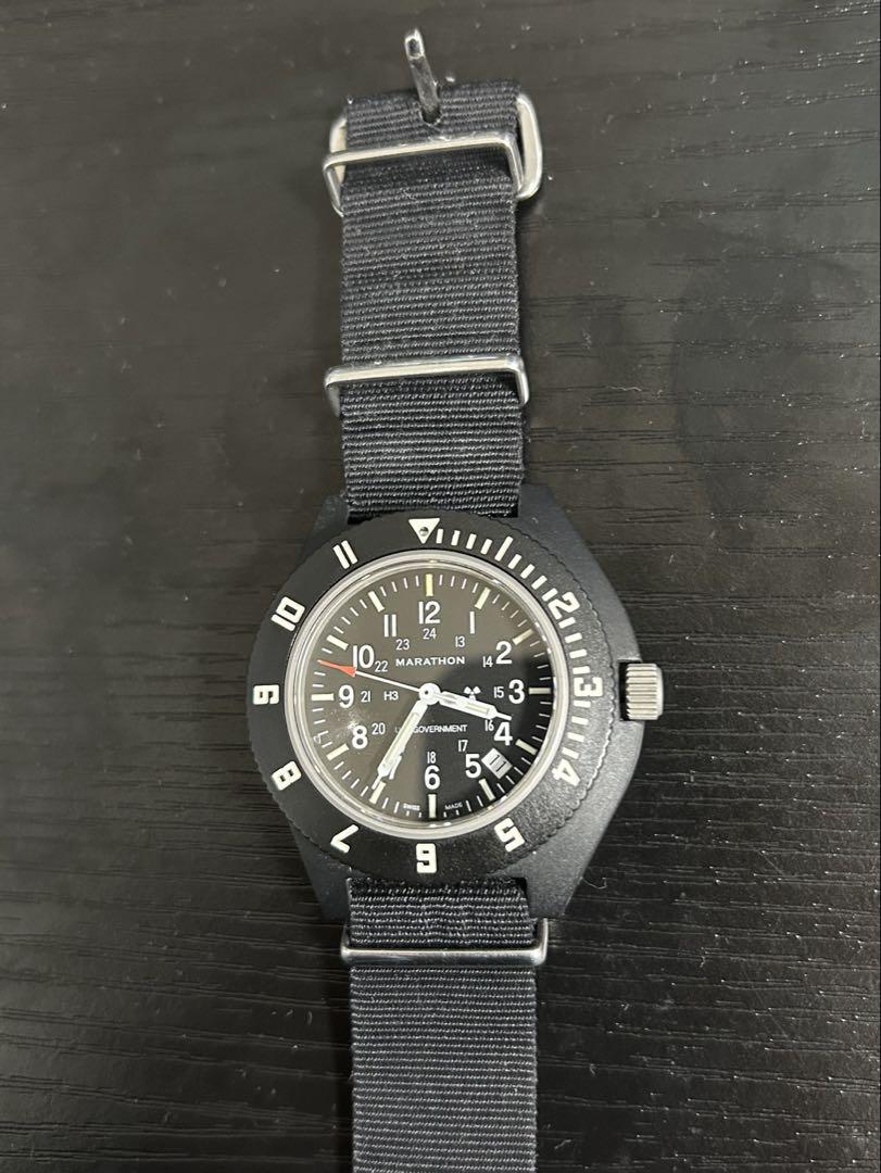 MARATHON Navigator Date Pilot ブラック マラソン