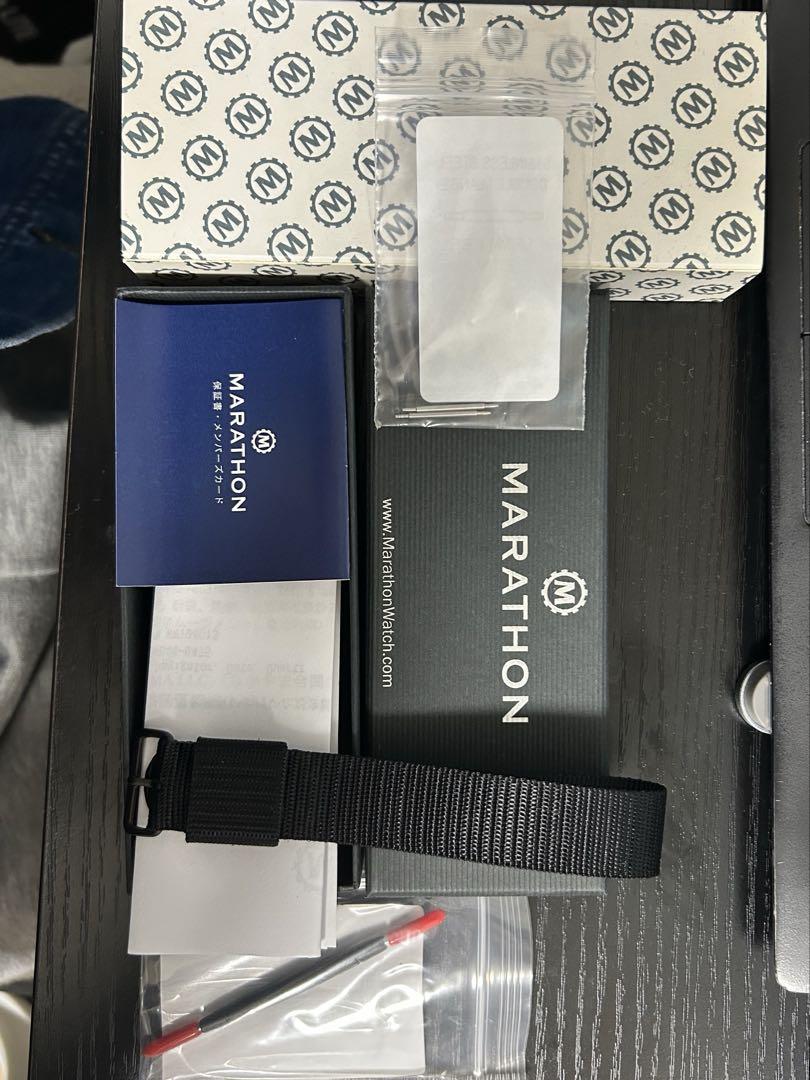 MARATHON Navigator Date Pilot ブラック マラソン
