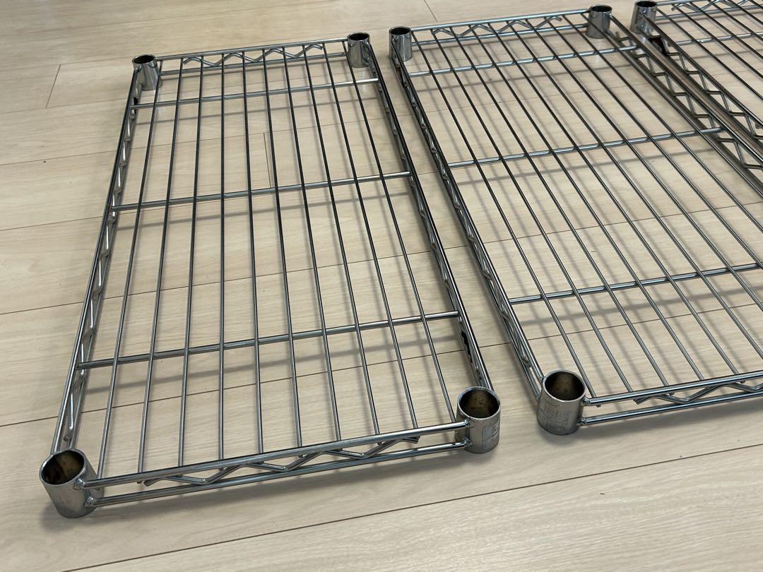 ホームエレクター 750x350 ワイヤーシェルフ棚板 3枚セット 安く 買う 方法家具・インテリア - ホームエレクター 750x350