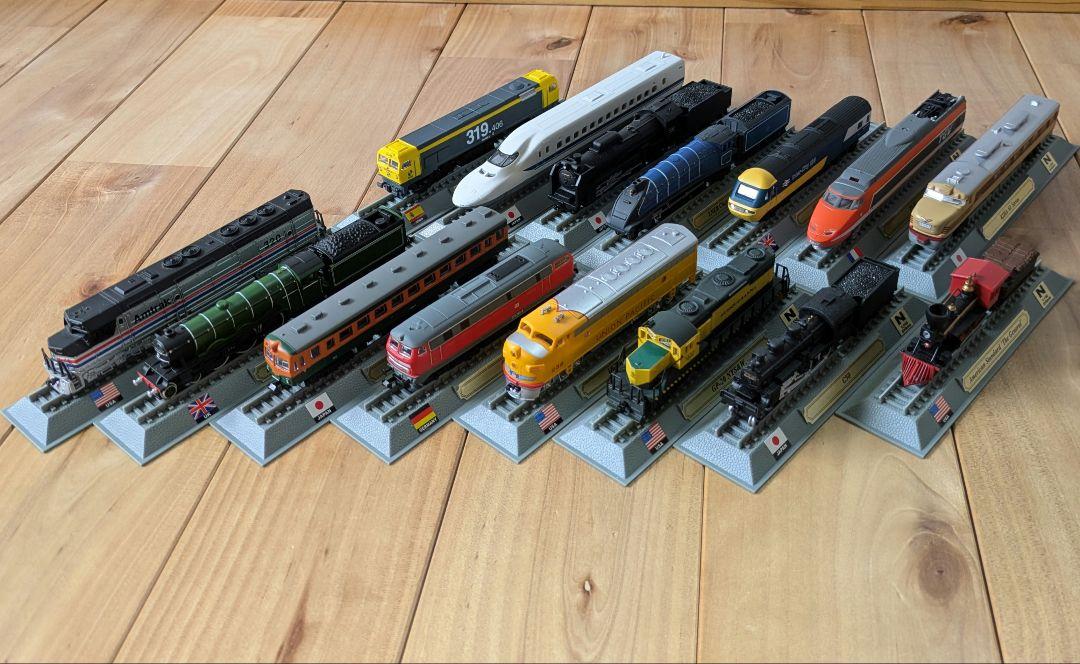 週刊デルプラド 「世界の鉄道」15車両セット - メルカリ