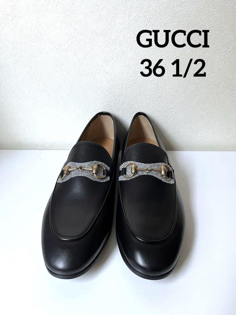 新品・美品GUCCI グッチ ホースビットローファー