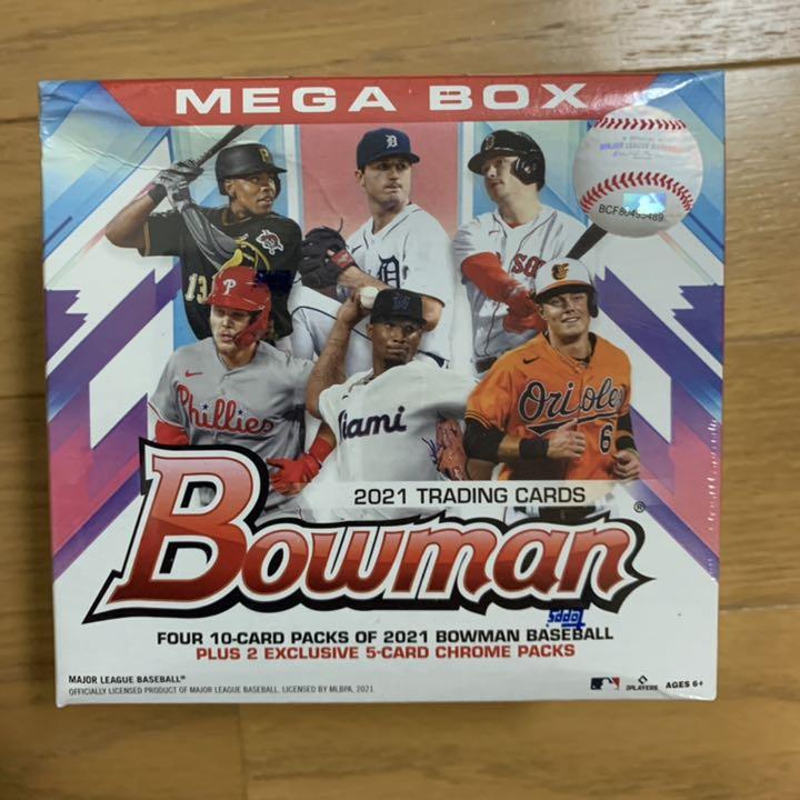 topps Bowman 2021 mega box メガボックス