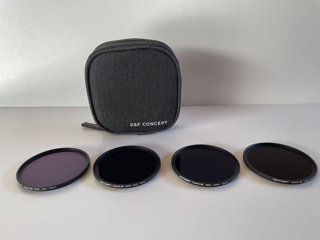 K&F Concept 72mm NDフィルターセット