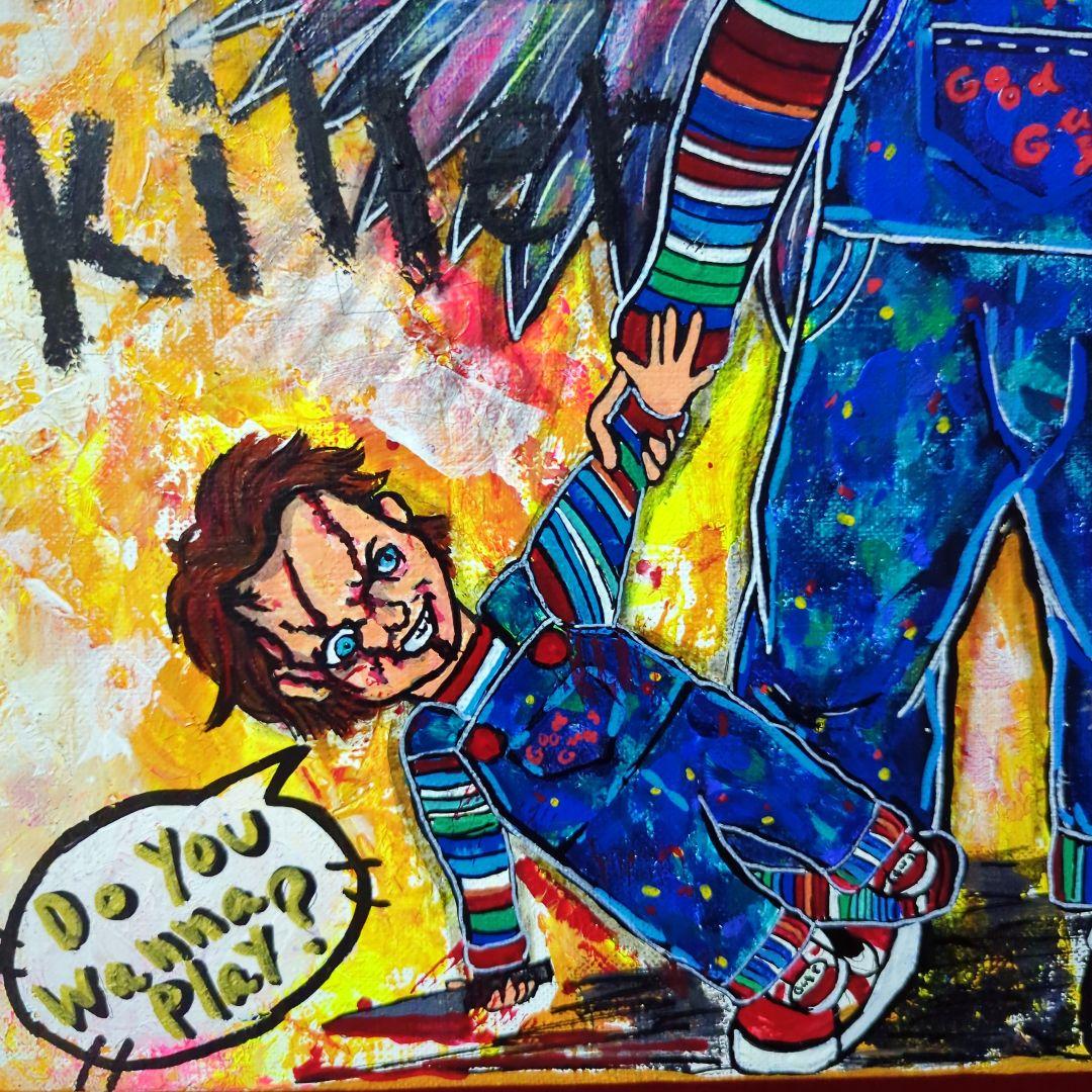 一点物アート/SALE】I'm a Killer Doll!【S4号】 - メルカリ