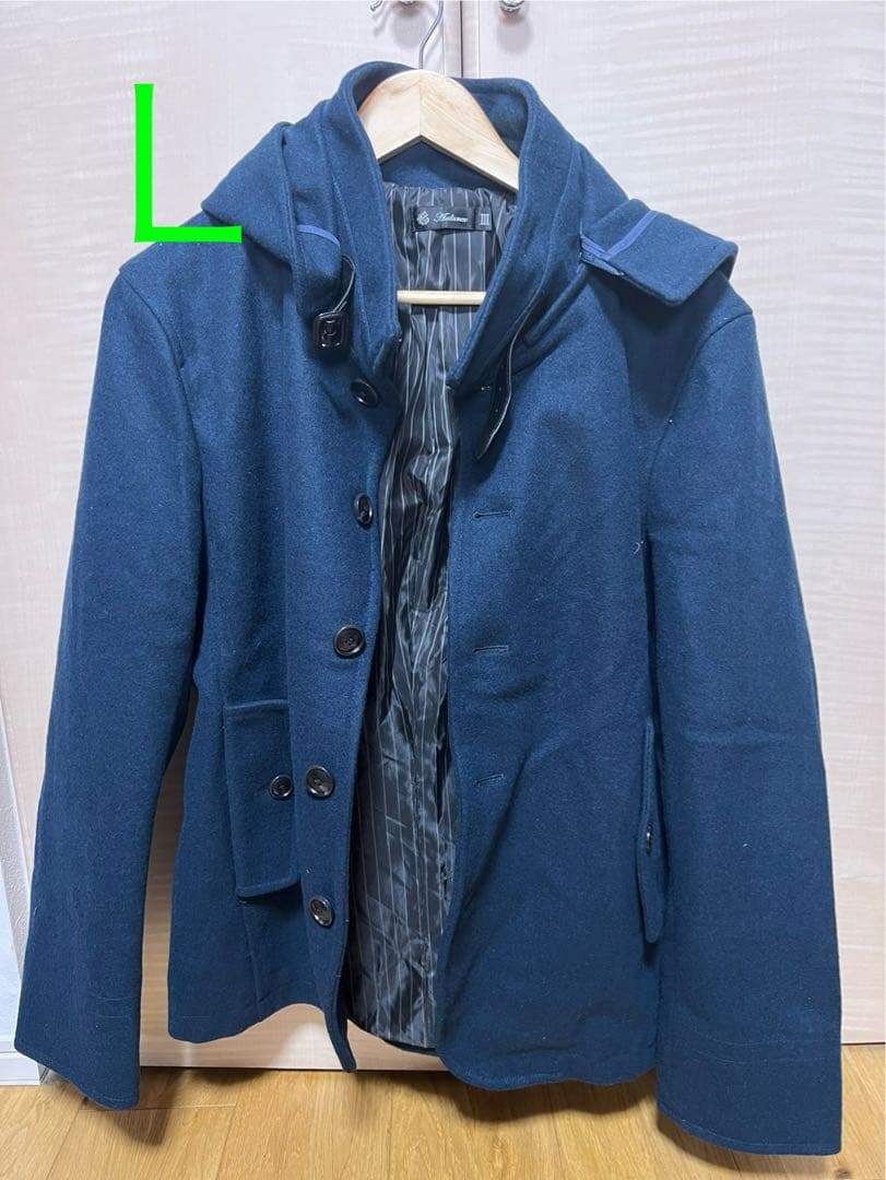 audience 秋 冬 メンズ ピーコート ジャケット ジャケット ＬサイズL