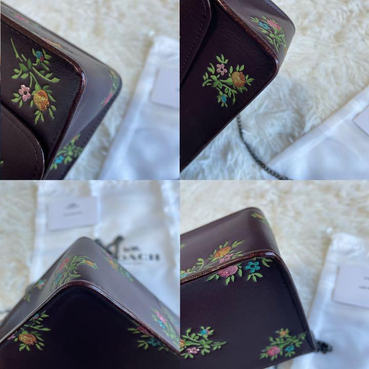 100%新品得価 美品 チェーン ショルダーバッグ ターンロック 6Q4Us-m62081944701 COACH コーチ ミニ 人気爆買い