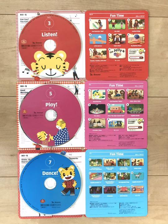 2019年度こどもちゃれんじぷちイングリッシュ1 2歳向けDVD8枚とCD1枚 cQ9DM-m62082224119 新品通販