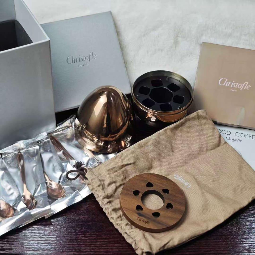 クリストフル ムードコーヒースプーン ステンレス製 6 本セット 家族用Christofle