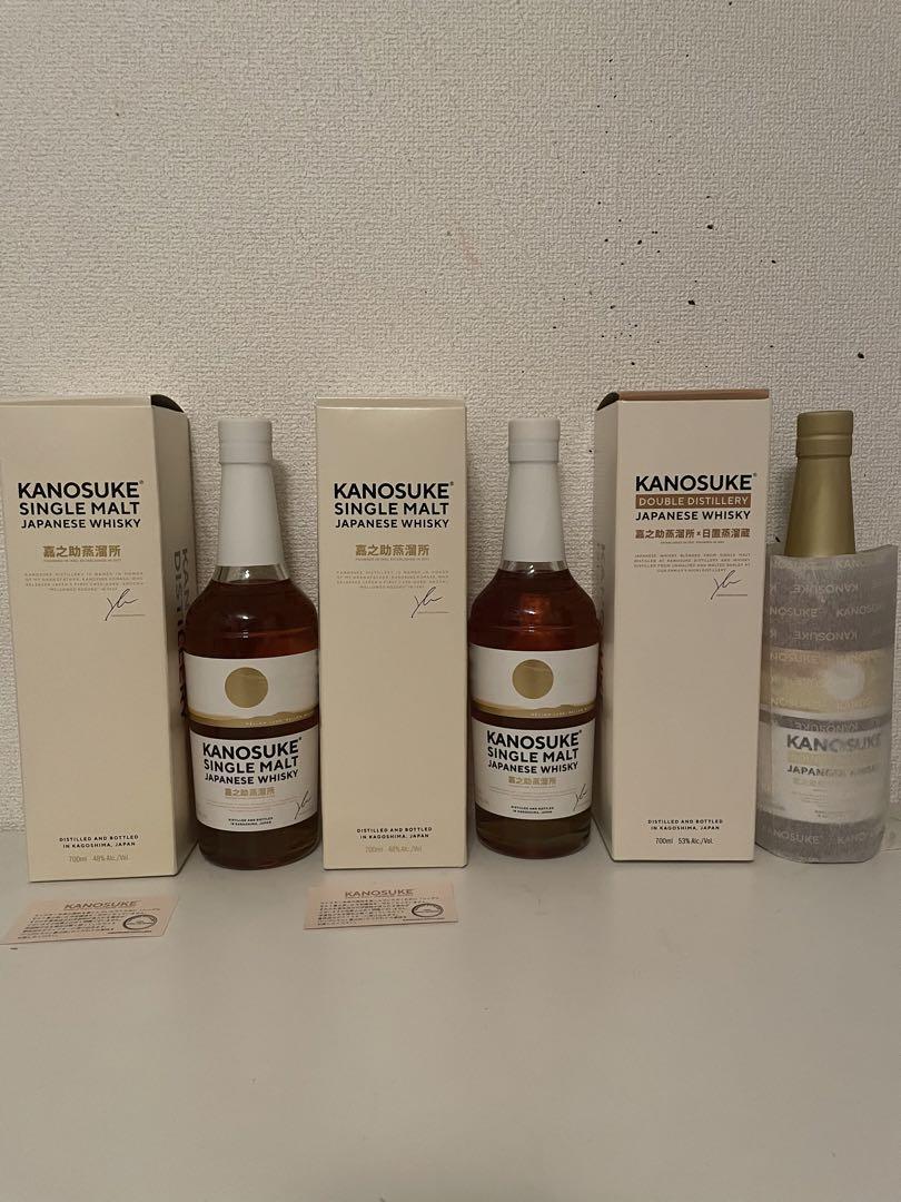 かのすけシングルモルトウイスキー、バッチ2 、DOUBLE DISTILLERY