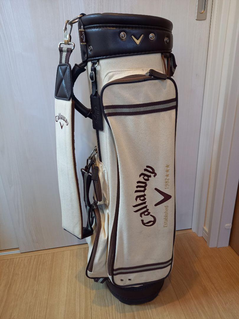 イタチさん専用Callaway ゴルフバッグ アイボリー 帆布