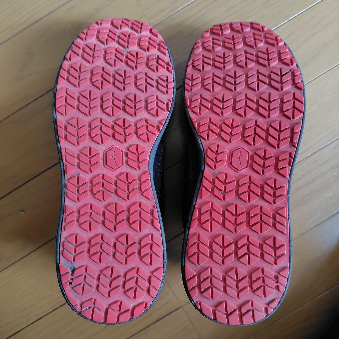 Mizuno BOAシステム 安全靴 黒/赤