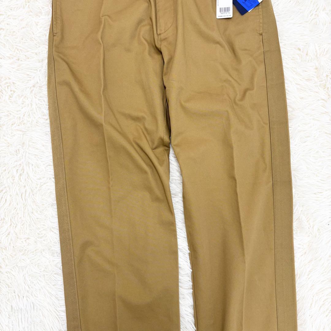 【新品未使用】ラコステ LACOSTE チノパン サイドライン W34