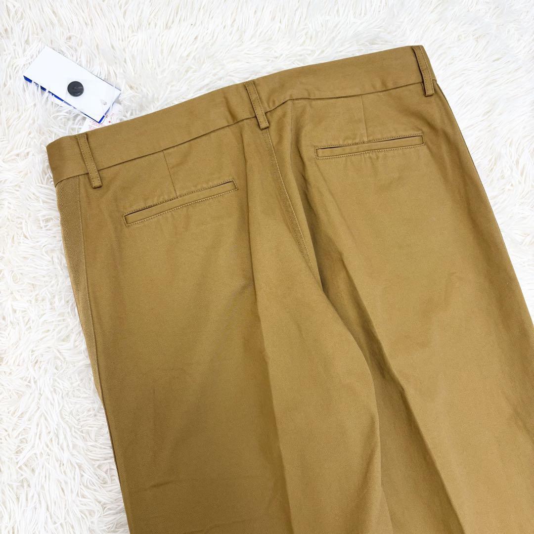 【新品未使用】ラコステ LACOSTE チノパン サイドライン W34