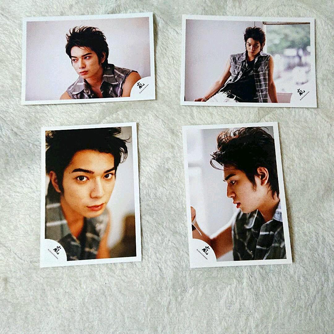嵐 松本潤くん 生写真 4枚850円〜