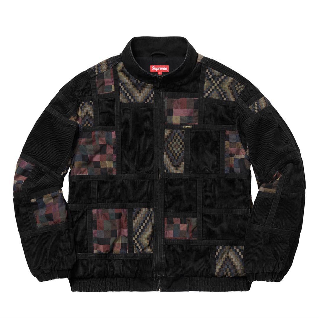supreme Corduroy Patchwork Denim Jacket