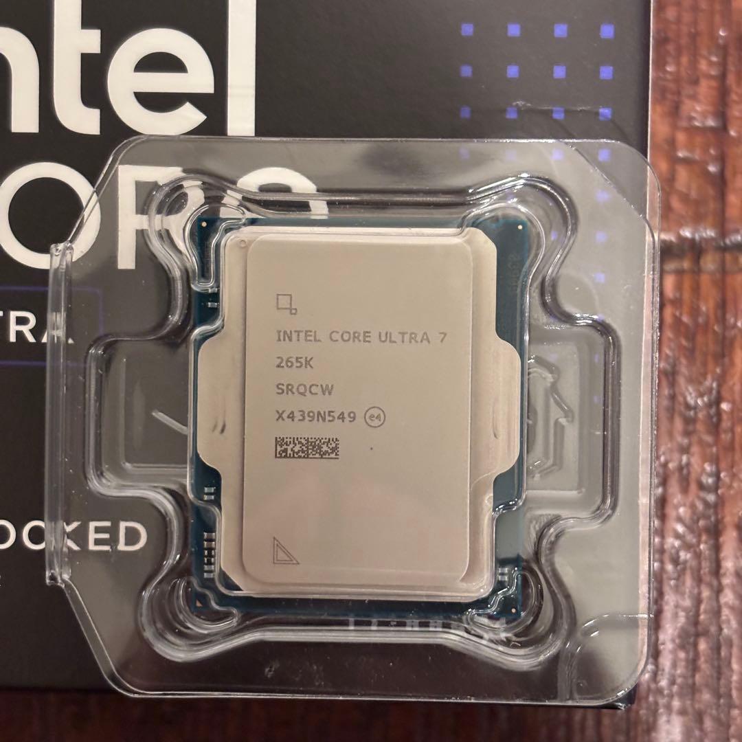 Intel Core Ultra 7 265K CPU LGA1851intel