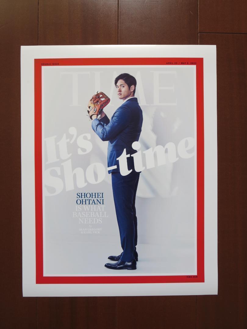 売れ筋新商品
 TIME誌 【美品】大谷翔平 公式 ラスト１枚 限定品 ポスター その他