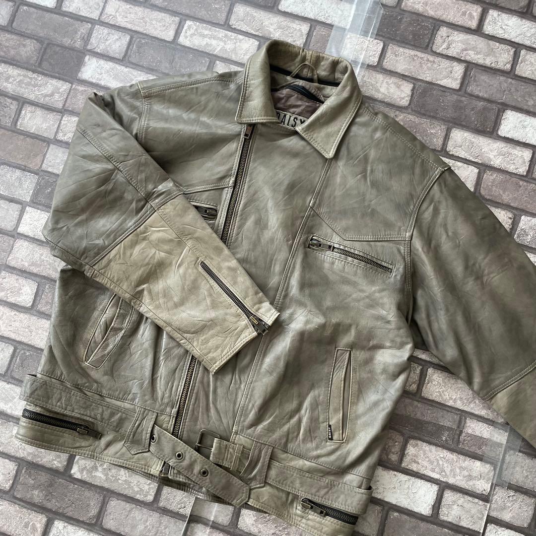 ダブルライダースジャケット genuine leather motorcycle ダブルライダースジャケット genuine leather motorcycle