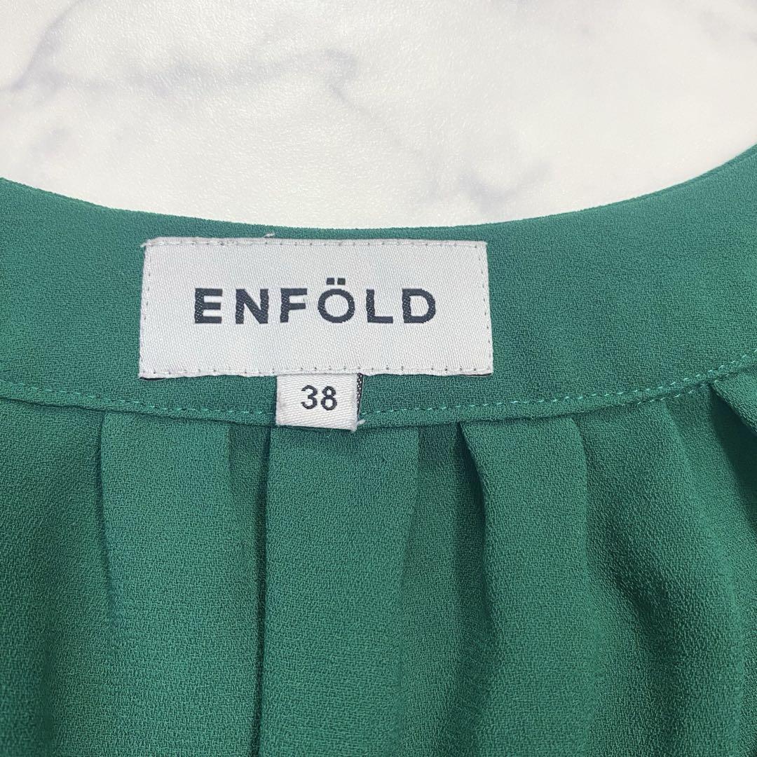 ENFOLDエンフォルド　ブラウス 38 ENFOLD エンフォルド プルオーバー ブラウス 38