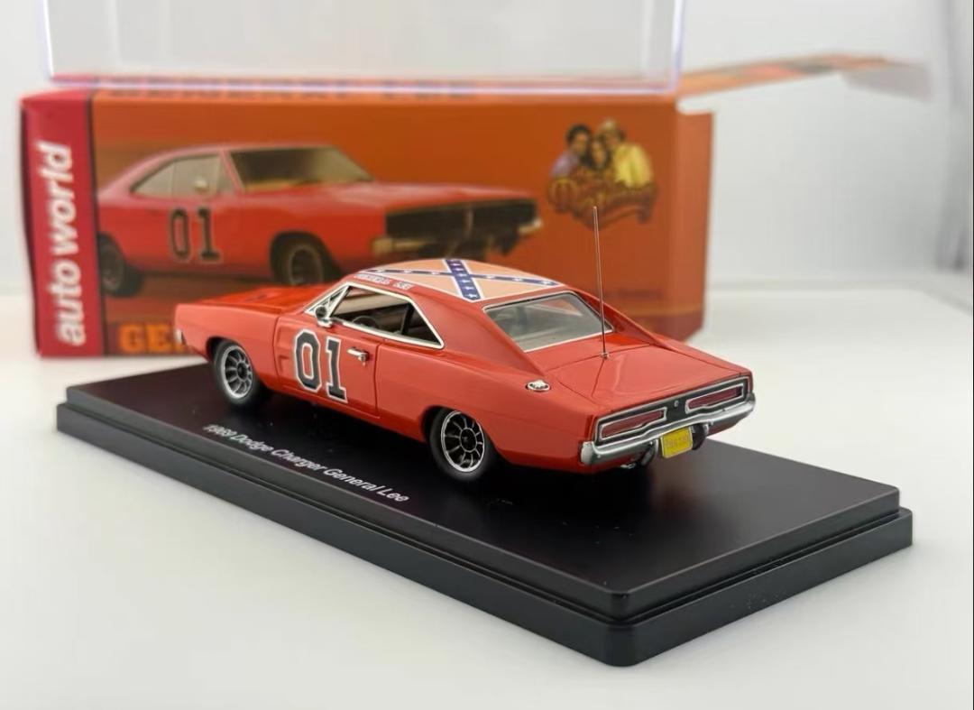 Auto World 1/43 1969チャージャー レッドAWRSS1151