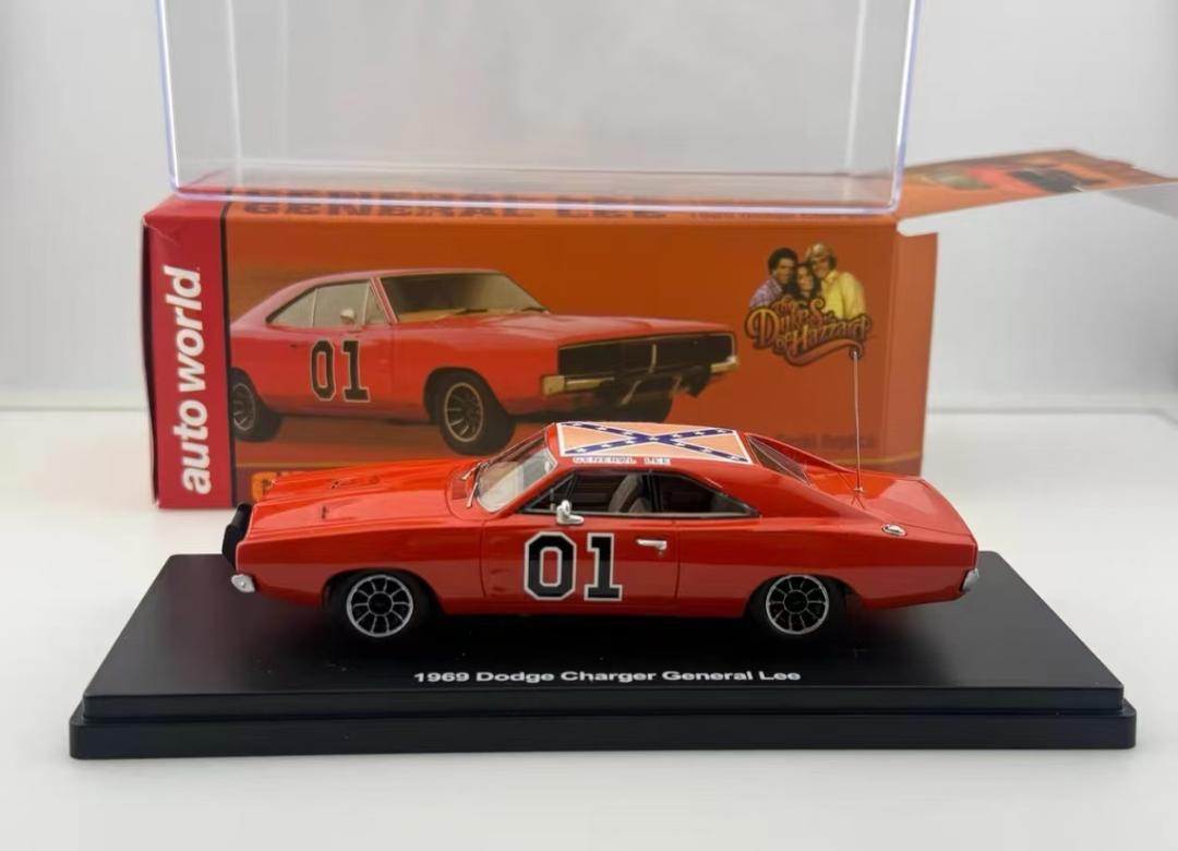 Auto World 1/43 1969チャージャー レッドAWRSS1151