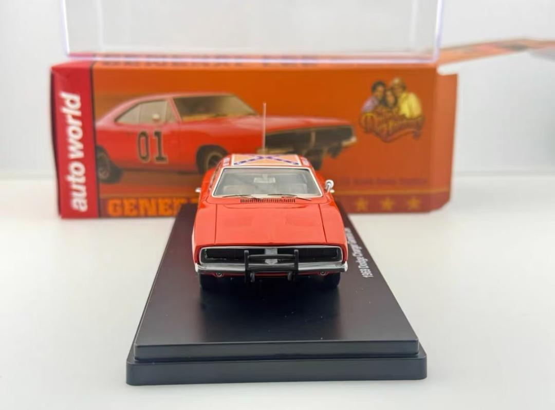 Auto World 1/43 1969チャージャー レッドAWRSS1151