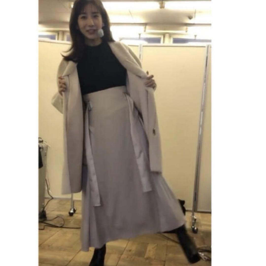 田中みな実さん着用 NINE ナイン リバーシブルファーコート