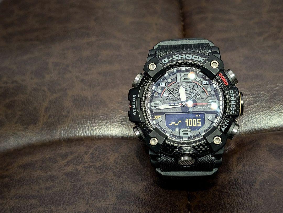 極美品 G-SHOCK GG-B100 マッドマスター アナデジ ブラック 稼働 GG-B100-1AJF | CASIO